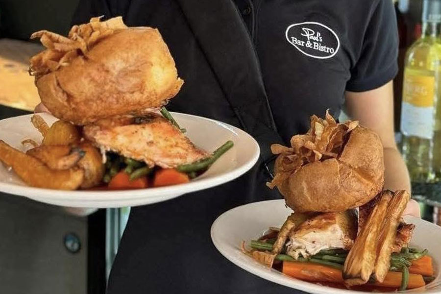 Roast Dinners at Paul's Bar and Bistro